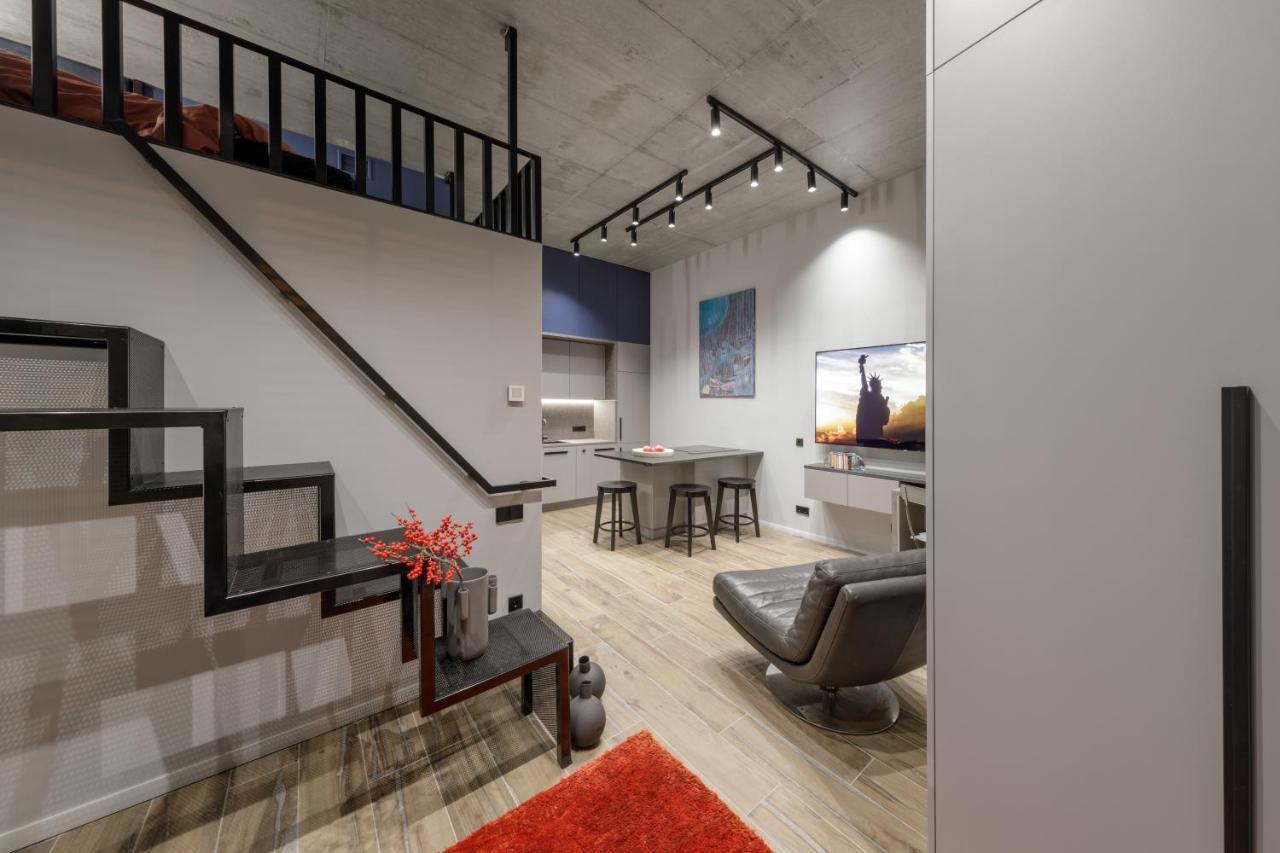 Ivis House Modern Apartment In Vilnius Old Town With Balcony Wilna Exterior foto