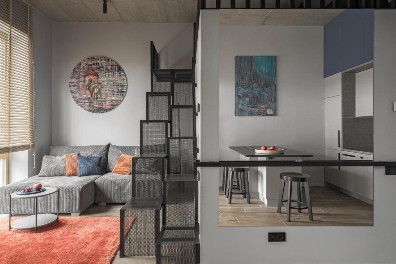 Ivis House Modern Apartment In Vilnius Old Town With Balcony Wilna Exterior foto