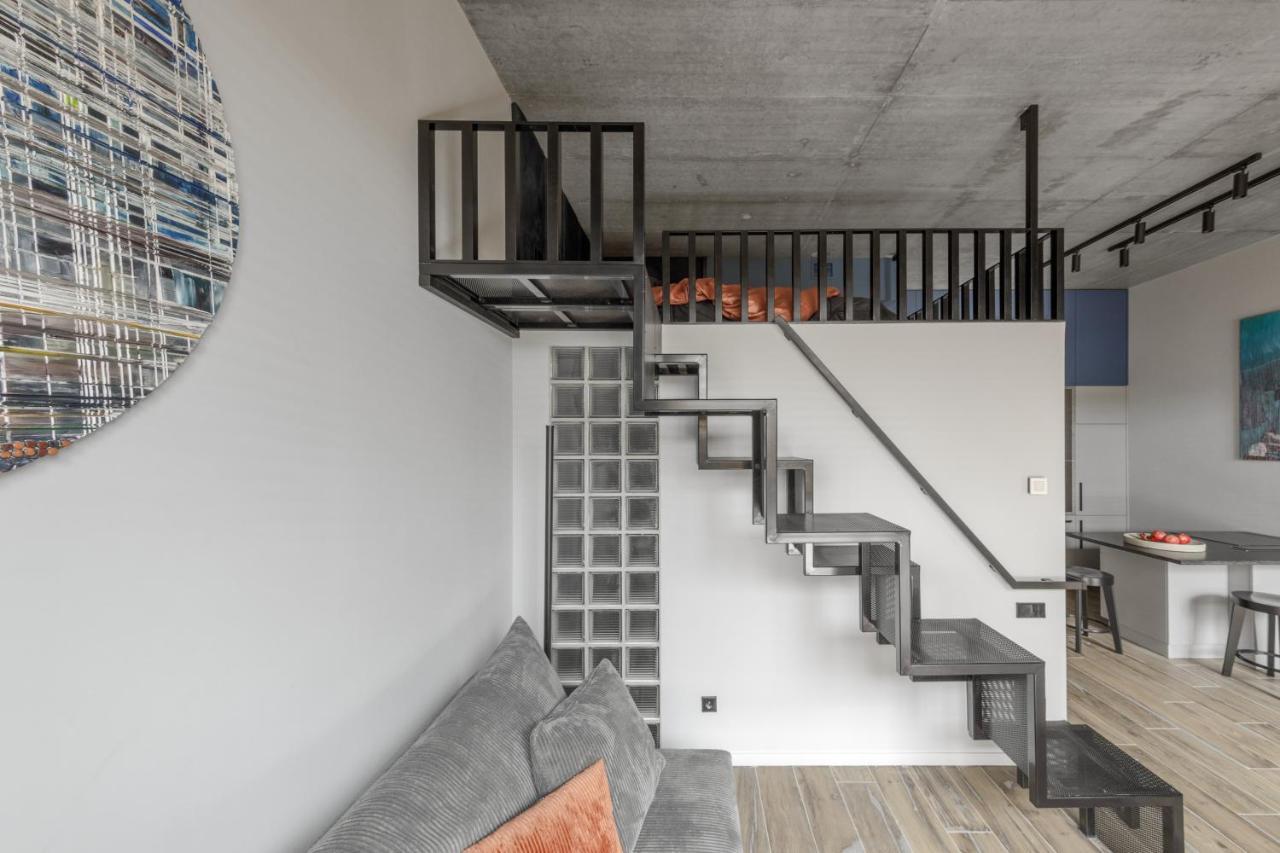 Ivis House Modern Apartment In Vilnius Old Town With Balcony Wilna Exterior foto